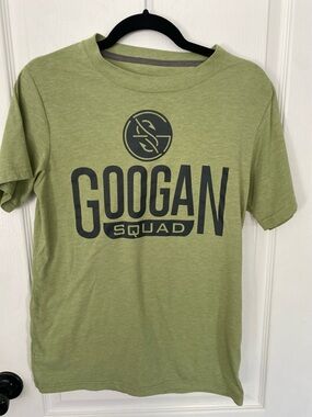 Googan Squad Short Sleeve Logo Tee in Olive Green
